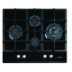 CATA Encimera a gas  08041503. CRISTAL GAS, LCIB 6031 BK, 4 zonas, Negro. Zona Gigante
